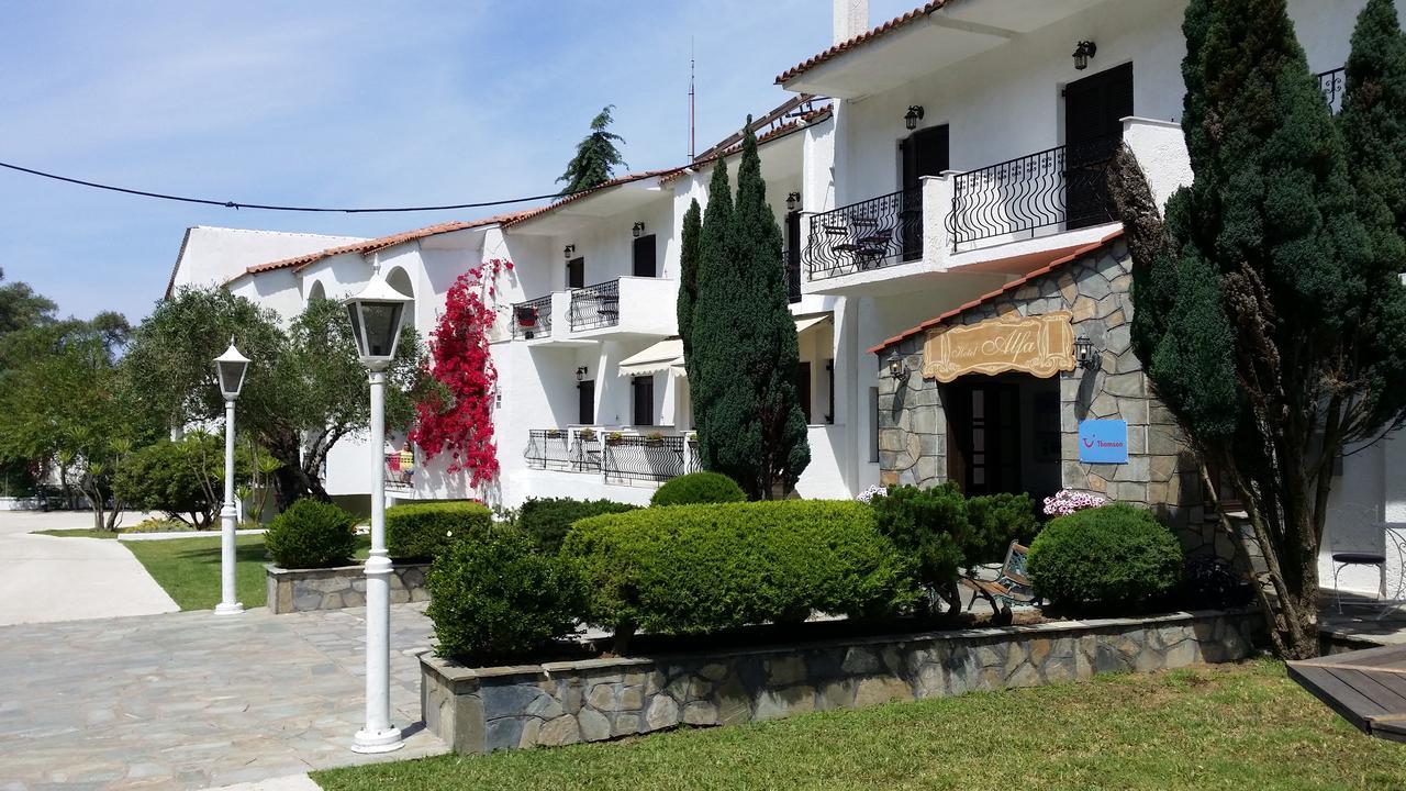 Alfa Hotel Parga Exterior foto